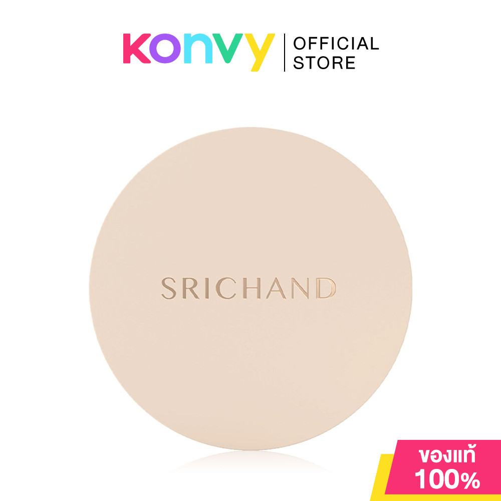 Srichand Skin Essential Fine Smooth Foundation Powder SPF35 PA+++ 4.5g #120 Beige แป้งพัฟผสมรองพื้น.