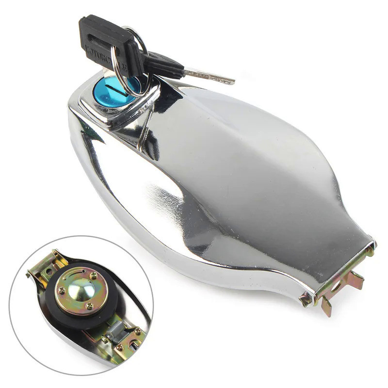 Mo Motorcycle Fuel Gas Tank Cap Cover Keys For Yamaha XS650 XS500 XS850 XS750 XS400 XS360 XS250