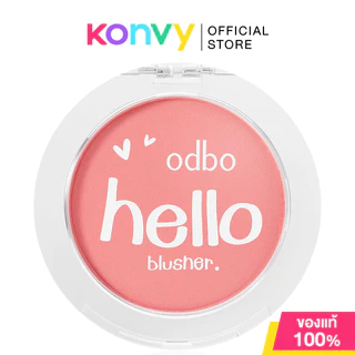 ODBO Hello Blusher 4g โอดีบีโอ บลัชออนเนื้อละเอียด
