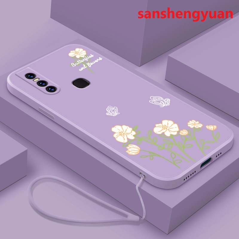 เคส ปลอก VIVO V15 V15 Pro โทรศัพท์กรณีซิลิโคนเหลวปกอ่อนโช๊คอัพกันชน ytbh01