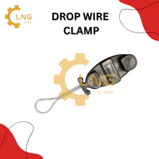 (พร้อมส่งจากไทย) Drop Wire Clamp ดรอปวายด์แคล้ม ตุ๊กตายึดสาย สีดำ