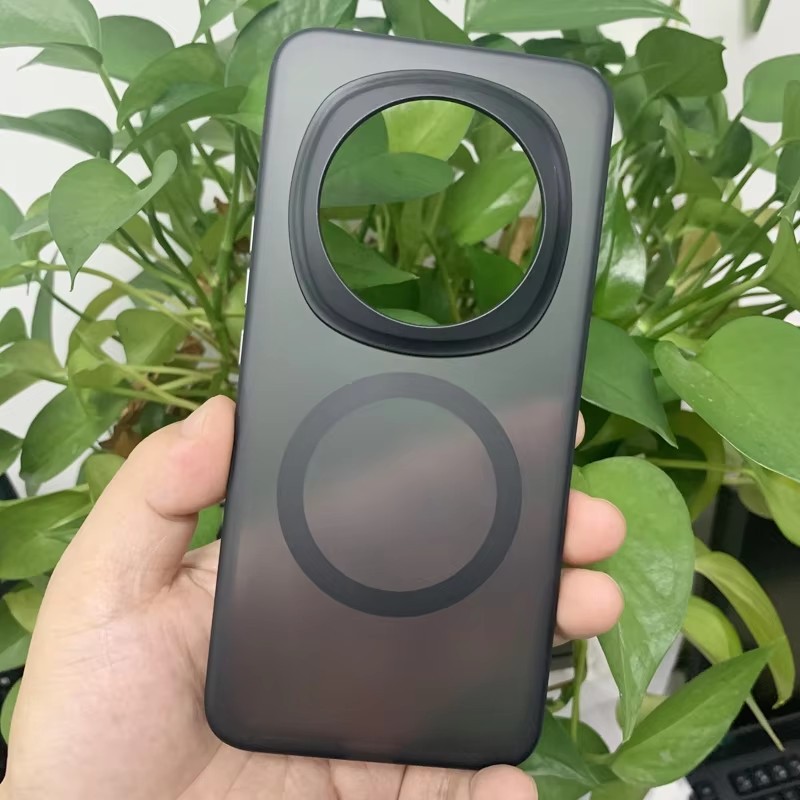 สําหรับ Honor 200 Magic 7 6 Pro กรณีแม่เหล็กโปร่งใส Semitransparent Matte Hard PC ปกหลังสําหรับ Magic6 Pro กันกระแทกป้องกัน shell