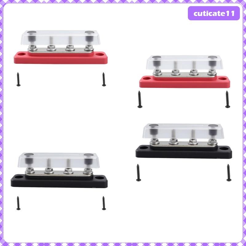 [Cuticate1] Busbar High Current Busbar Terminal Stud Strong RV Yacht Motorhome Busbar