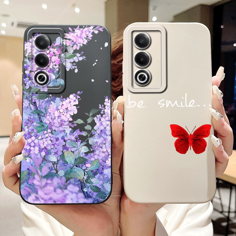 Oppo A3 Pro CPH2639 Cool Moon Milk Ripple รูปแบบเคสโทรศัพท์ Oppo A3Pro 5G เลนส์ป้องกันกรณีซิลิโคนอ่อนนุ่ม