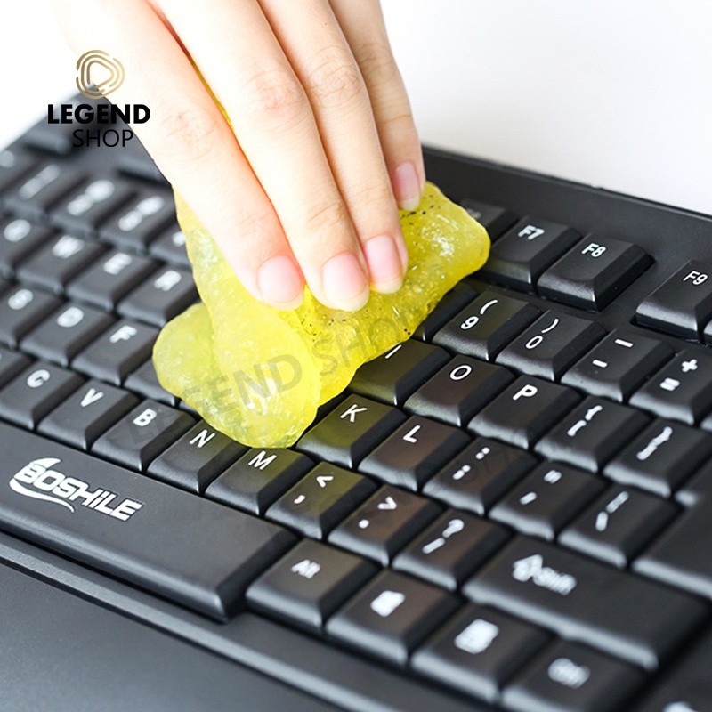 20 PCS สไลม์ดูดฝุ่น เจลทําความสะอาดในรถ เจลดูดฝุ่น เจลทําความสะอาด ที่ทําความสะอาดคีย์บอร์ด ทำความสะอาดซอกมุมเล็กๆ