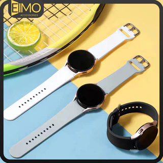 สายยางซิลิโคนกีฬา for Samsung Galaxy Watch FE Samsung Galaxy Watch 7 6 5 4 40มม 44มม 4 Classic 42มม 46มม Smartwatch 20มม