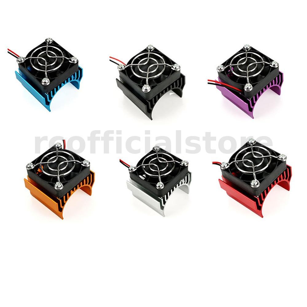 อลูมิเนียมอัลลอยด์ 540/550 มอเตอร์ฮีทซิงค์หม้อน้ําสําหรับแปรง 540/550 & Brushless 3650/3660/3674 RC 