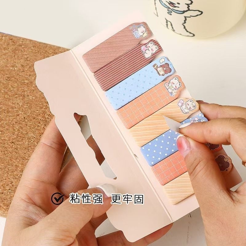 200ชิ้น/หนังสือ ญี่ปุ่นชิกาวสติกเกอร์ดัชนี อุซากิ โยชิอิ คู่มือสติกเกอร์สติกเกอร์ความสะดวกสบายสําหรับนักเรียนศึกษาเครื่องเขียนขายส่ง - รูปที่ 3