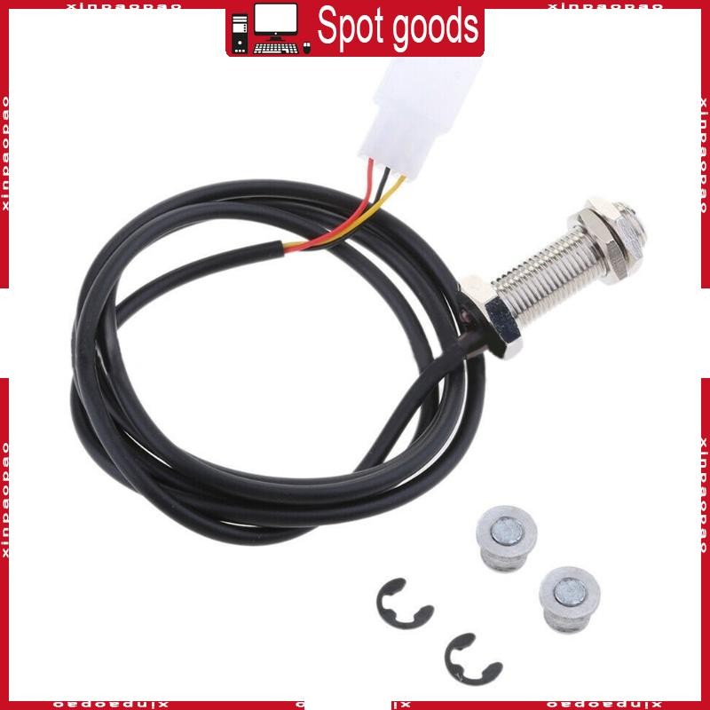Xi Speedometer Universal รถจักรยานยนต์ดิจิตอลวัดระยะทาง Tachometer สายเซ็นเซอร์ความเร็ว