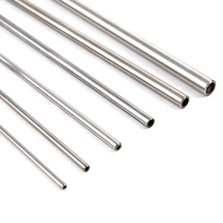 10pcs~1pcs 304 Stainless Steel Round Capillary Seamless Straight Tube 4x2mm 8x6mm 14x12mm 10x8mm 16x14mm18x16mm 250mm/500mm Long