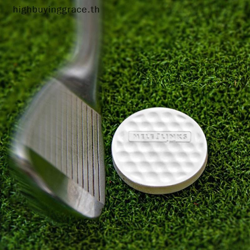 Hgth Golf Flat Ball Swing Practice Golf Balls แบบพกพา Flat Golf Balls Training Balls HGTH
