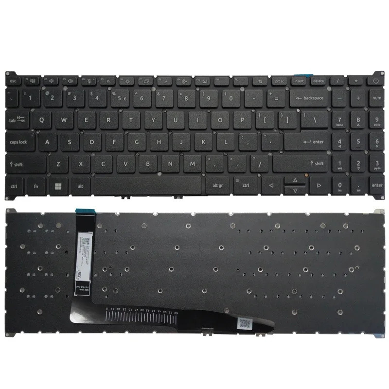 แป้นพิมพ์ US ใหม่สําหรับ Acer Aspire A315-24P A315-510P A315-59 N23C3 N22C6 สนุก S50-54 A715-51G-52V
