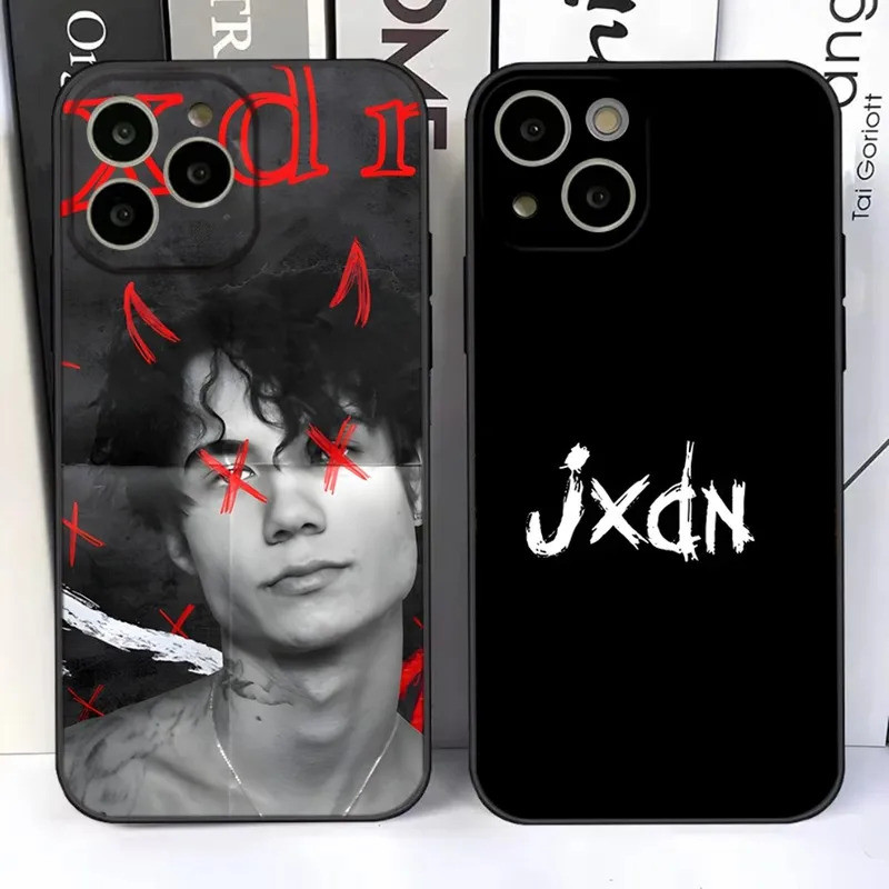 Jxdn POP SINGER เคสโทรศัพท์สำหรับ iPhone 15,14,13,12,11 PLUS, Pro, MAX, XR,XS,X,7,8 PLUS, SE, MINI ซ