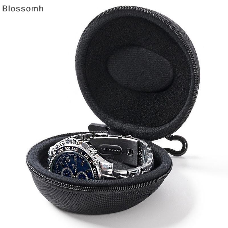Blossomh 1 PC Travel Case กล่องเก็บแบบพกพาสําหรับนาฬิกาเดี่ยว Shock และ Impact-resistant สําหรับนาฬิกาข้อมือสมาร์ทนาฬิกาใหม่