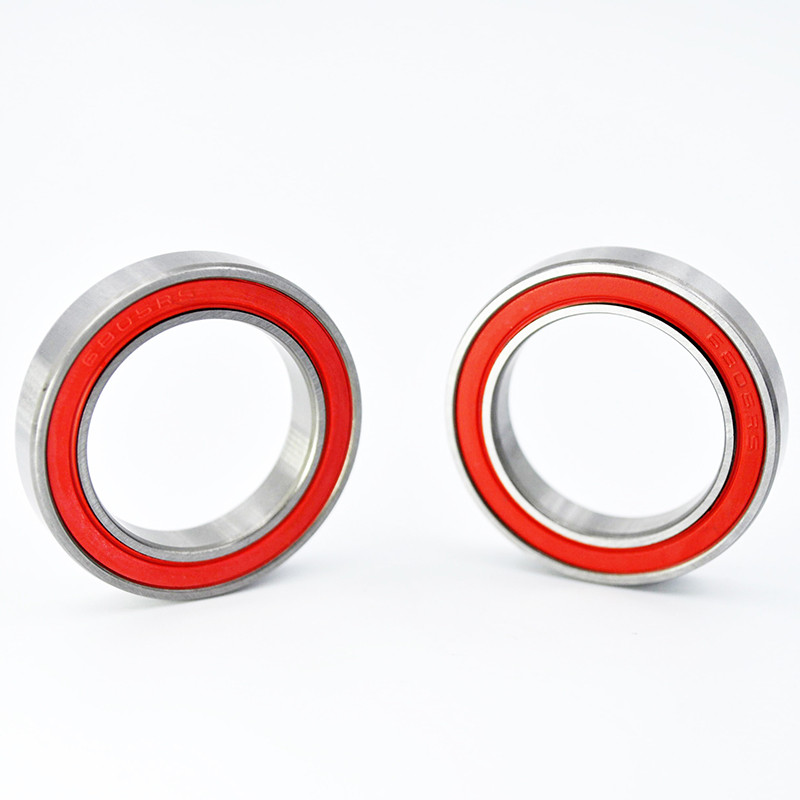 2 pcs ไฮบริดเซรามิค 6805 2RS แบริ่ง 25x37x7 มม. 6805RS DDU ความเร็วสูงสําหรับจักรยานจักรยาน 25 มม.ด้