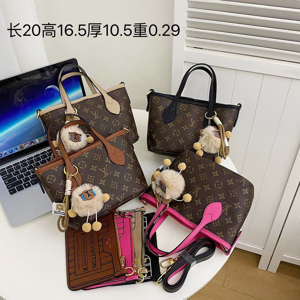 2024 Women Beg Tangan bag Tote Shoulder bag กระเป๋าสุภาพสตรี
