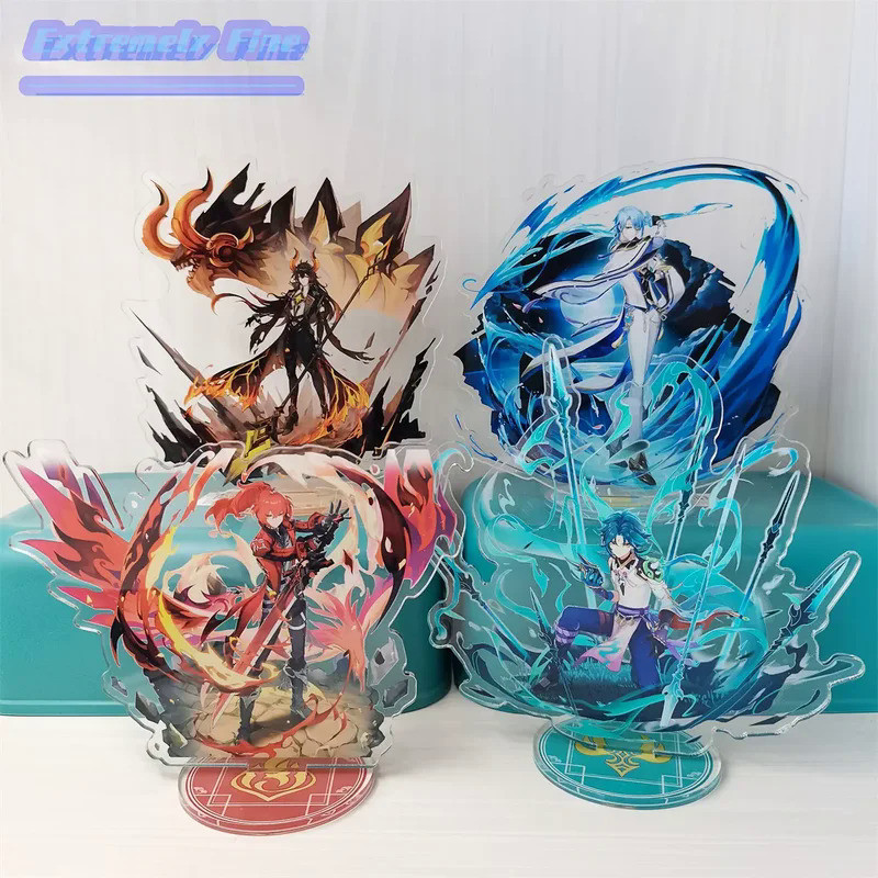 Anime Wanderer Faruzan Cyno Nahida Acrylic Stand Keychain Vertical Creative Desktop Ornament Game Ac