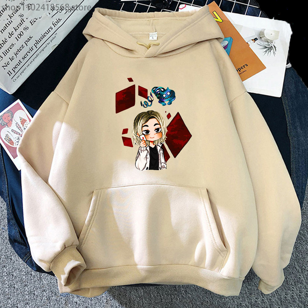 Alice In Borderland Graphic Hoodie น่ารัก Chishiya เสื้อผู้ชายการ์ตูนพิมพ์ Streetwear Harajuku อะนิเ