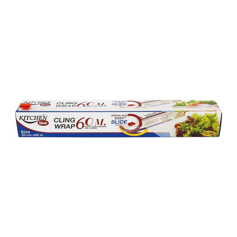 KITCHEN Neat ฟิล์มยืด PVC KN ขนาด 30ซม. x 60เมตร