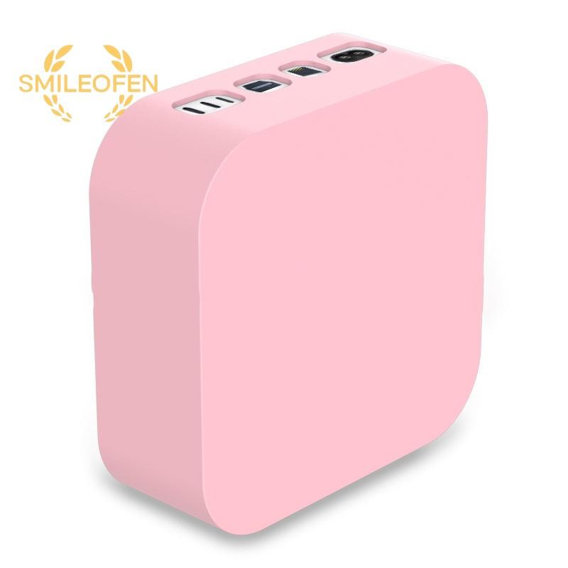 [Smileofen] เคสคอมพิวเตอร์ PC เดสก์ท็อปสีสันสดใสสําหรับ Mac Mini M4 M4 Pro 2024 ฝาครอบป้องกันซิลิโคนใหม่