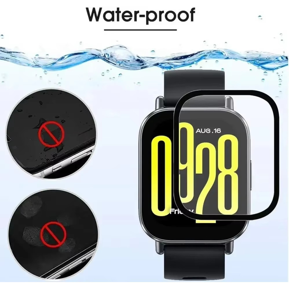 ฟิล์มกระจกนิรภัย for Redmi Watch 5 Active อุปกรณ์ฟิล์มป้องกันหน้าจอ for Smartwatch Xiaomi Redmi Watch 5 Lite - รูปที่ 7