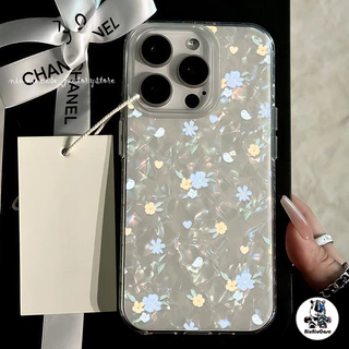 สําหรับ เคสไอโฟน13 เคสโทรศัพท์ ดอกไม้ขนาดเล็ก For iPhone 11 12 13 14 16 15 Pro Max X 7P 8P XS Max XR SE เคส เคสไอโฟนสวยๆ