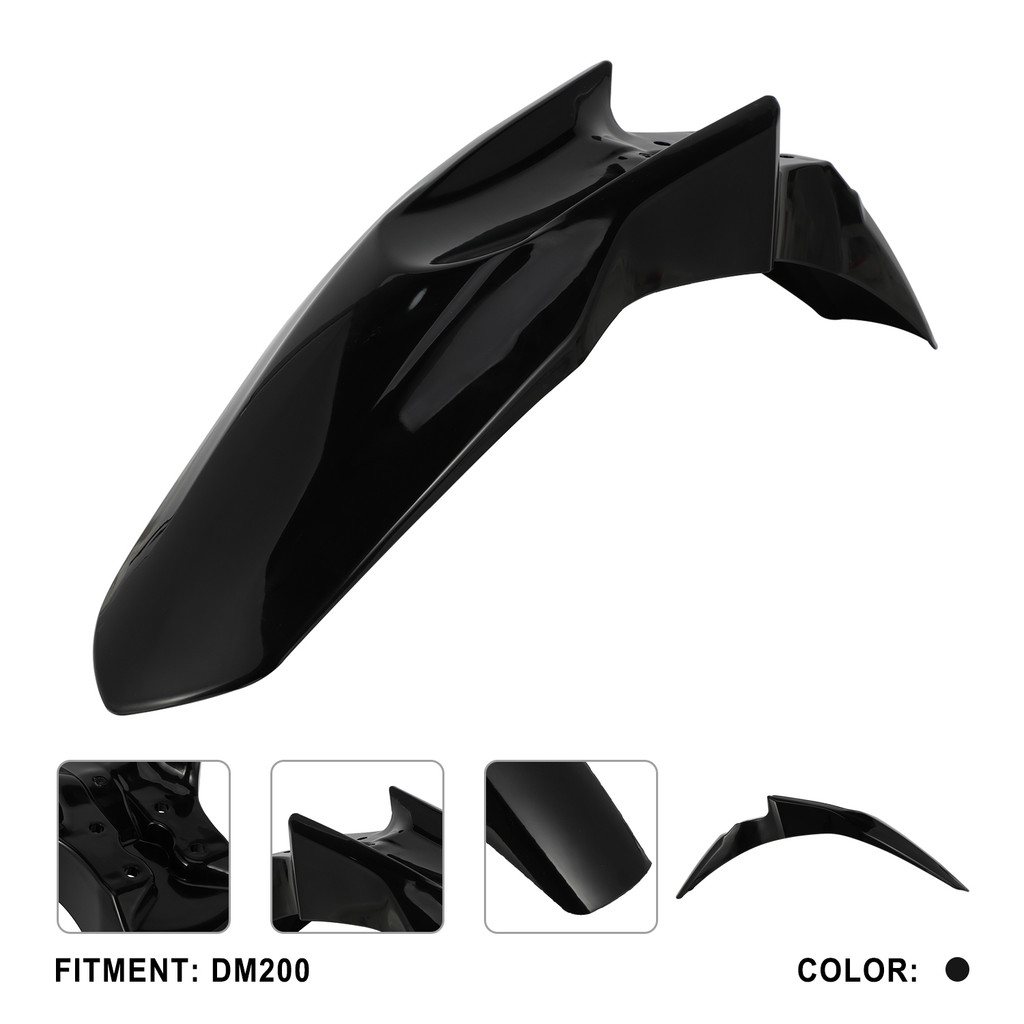 Front Fender Plastic For Italika DM200 DM 200 Motorcycle Accessories