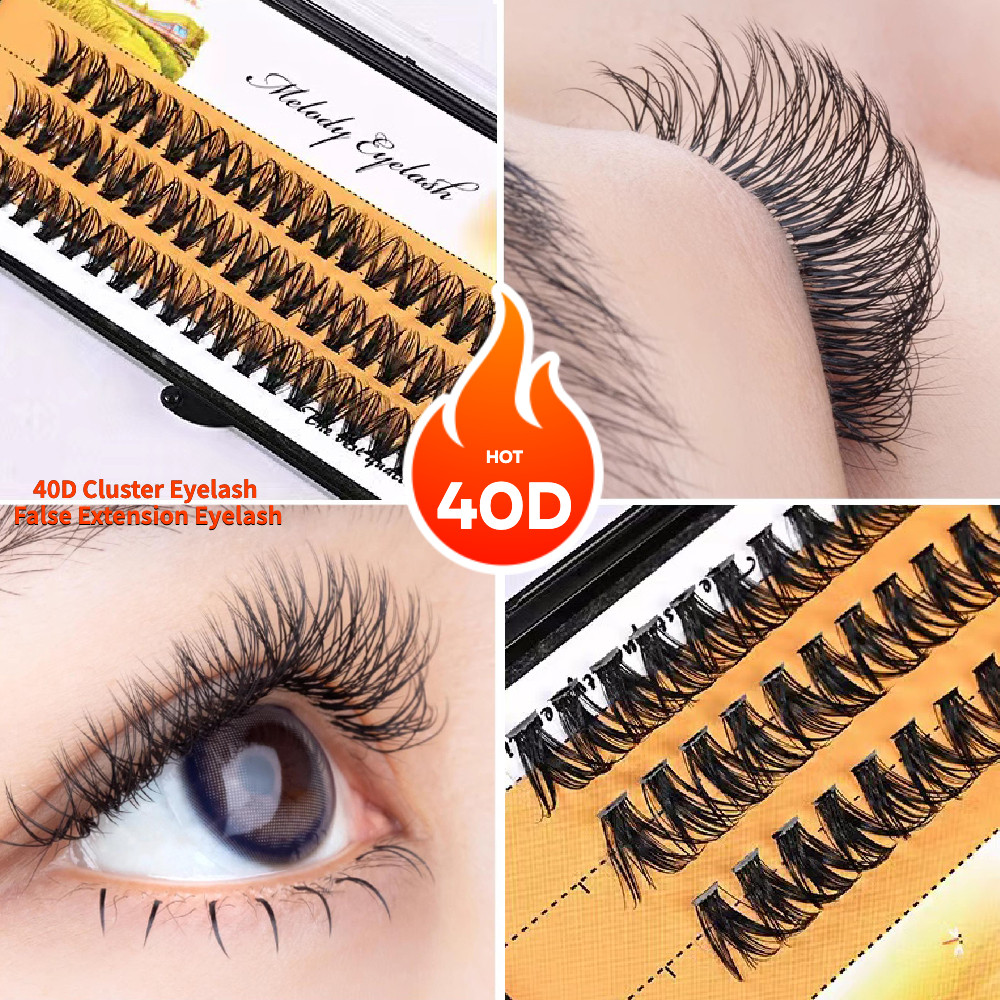 40D 60pcs 007D หุ่นไล่กาผม Grafting Extension 8,10,11,12 มม.13,14,15 มม.ขนตาปลอมขนตาส่วนบุคคล 0.07 มม.หนา 60 ชิ้น