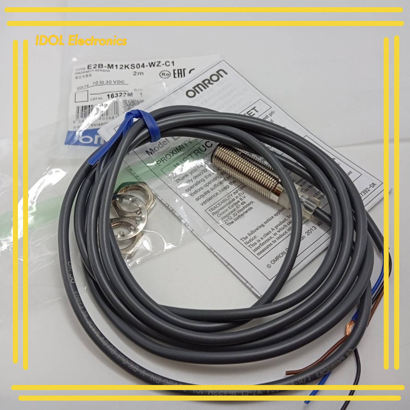 ราคาถูก! E2B-M12KS04-WZ-C1 Proximity  Proximity Sensor Omron เป็นพร็อกซิมิตี้เซ็นเซอร์ พร้อมส่งในไทย