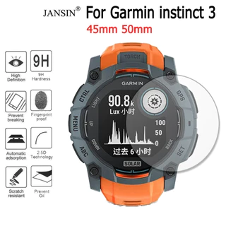 ฟิล์มกระจก สําหรับ garmin instinct 3 45mm 50mm ฟิล์มกระจกนิรภัยกันรอยหน้าจอ สําหรับ instinct 3 Smart Watch สมาร์ทวอทช์