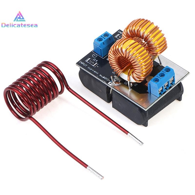 [Delicatesea] 5-12V 120W ZVS บอร์ดทําความร้อนแบบเหนี่ยวนํา Flyback Driver เครื่องทําความร้อน DIY หม้อหุงข้าวใหม่