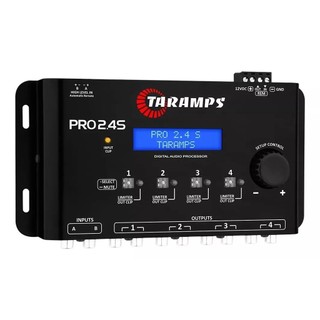 Processador De Audio Digital Taramps Pro 2.4s Equalizador