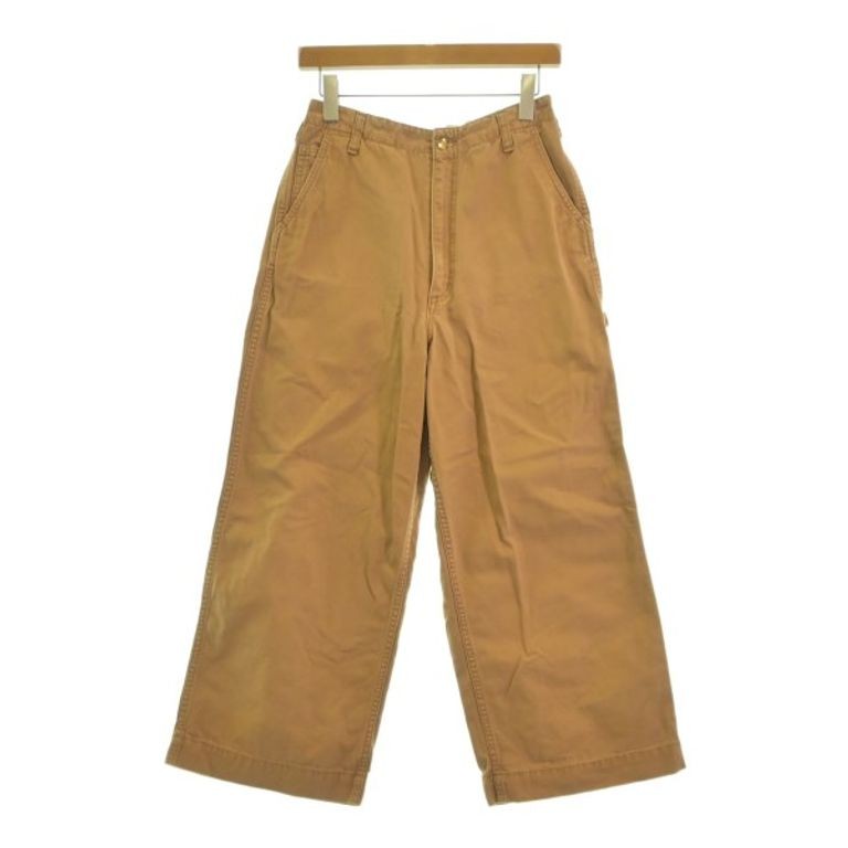 THRAW orSlow SLOW Pants Camel Women Direct from Japan Secondhand