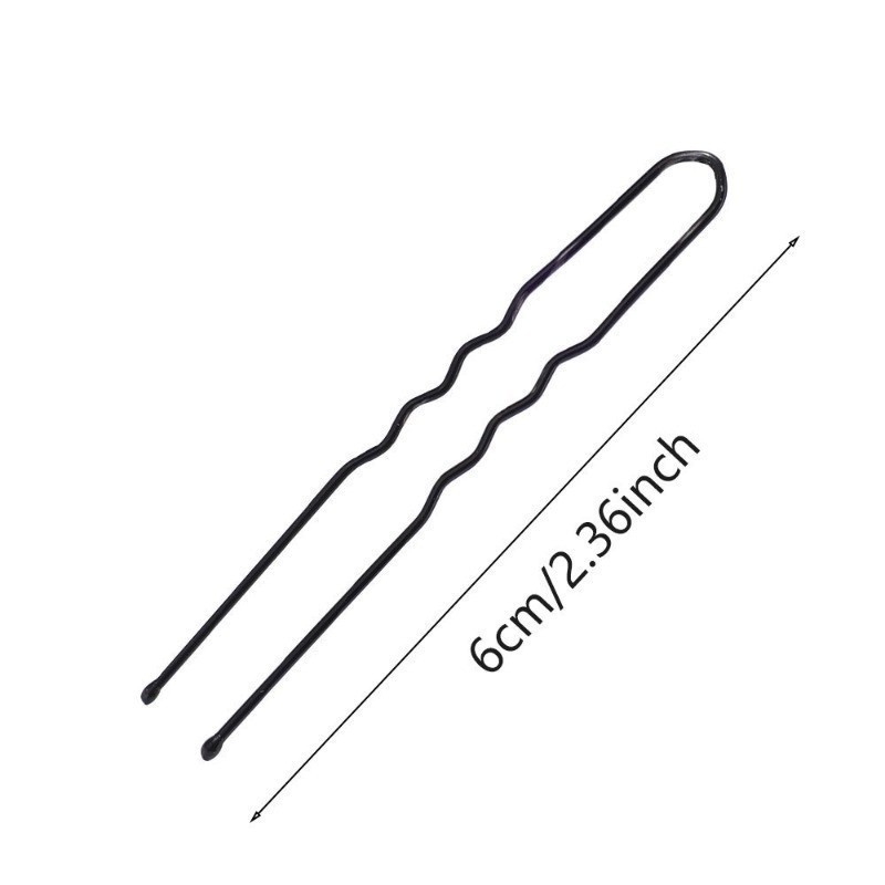 ยู-คลิปโลหะดำขนาด6เซนติเมตร, เครื่องประดับผมสำหรับเจ้าสาวและร้านทําผม ทนทานและสวยงาม - รูปที่ 6