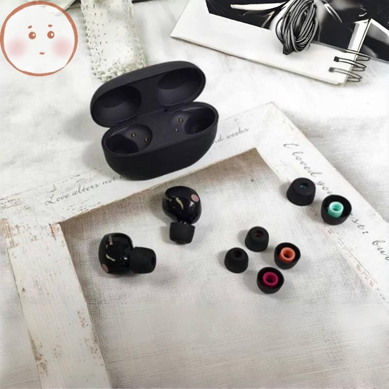 Onemetertomj 6 ชิ้นหูฟังปลั๊กอุดหูซิลิโคนหูเคล็ดลับสําหรับ Sony WF-1000XM5 1000XM4 1000XM3 Oneplus B