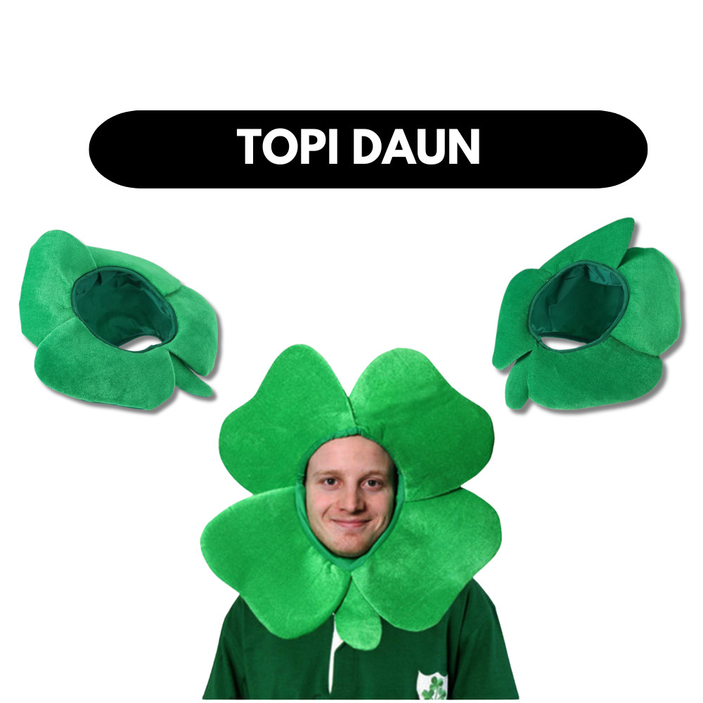 KEDAIBUTIK (TPH04) คริสต์มาสฮาโลวีน Carnival คอสเพลย์หมวก Stage School Leaf และรูปเห็ด