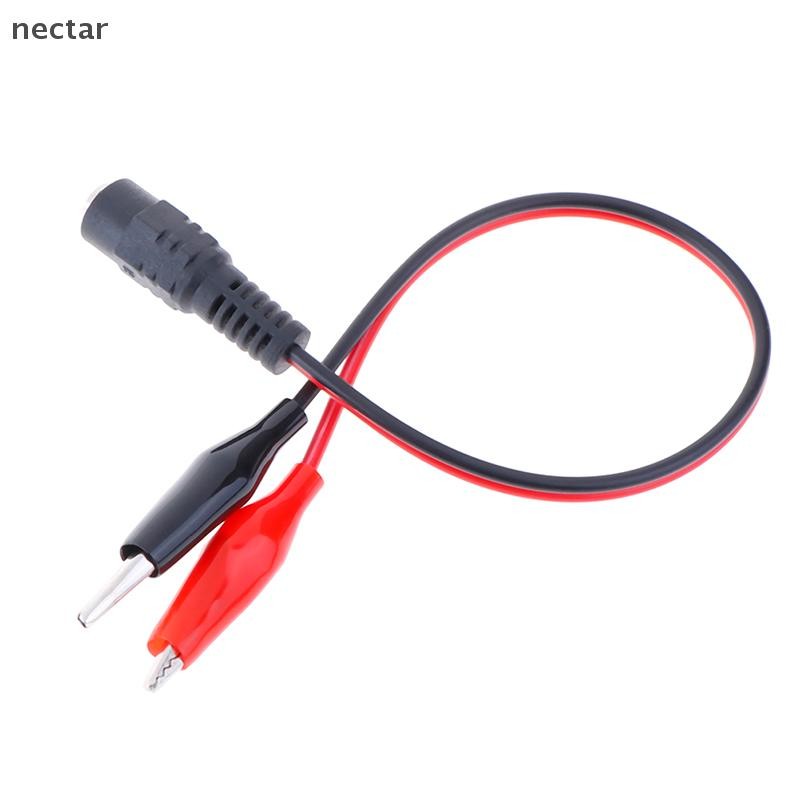 Tar 1 PC คลิปจระเข้ 12V สายไฟจระเข้ DC แรงดันไฟฟ้าเชื่อมต่อหญิง N
