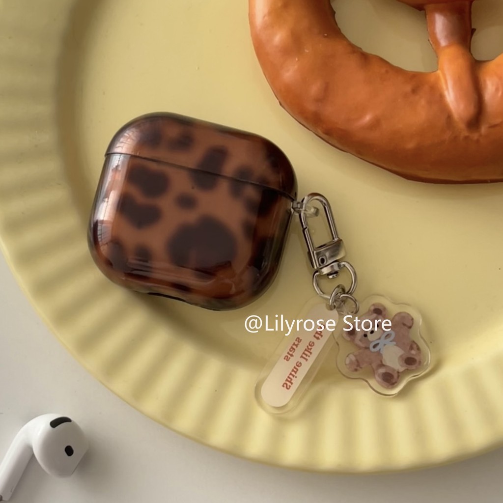เคสสีอําพัน TPU สําหรับ AirPods 4 [2024] AirPods Pro2 Pro 3 2 1 ตัวป้องกันหูฟัง Apple Y2K สไตล์ Cool