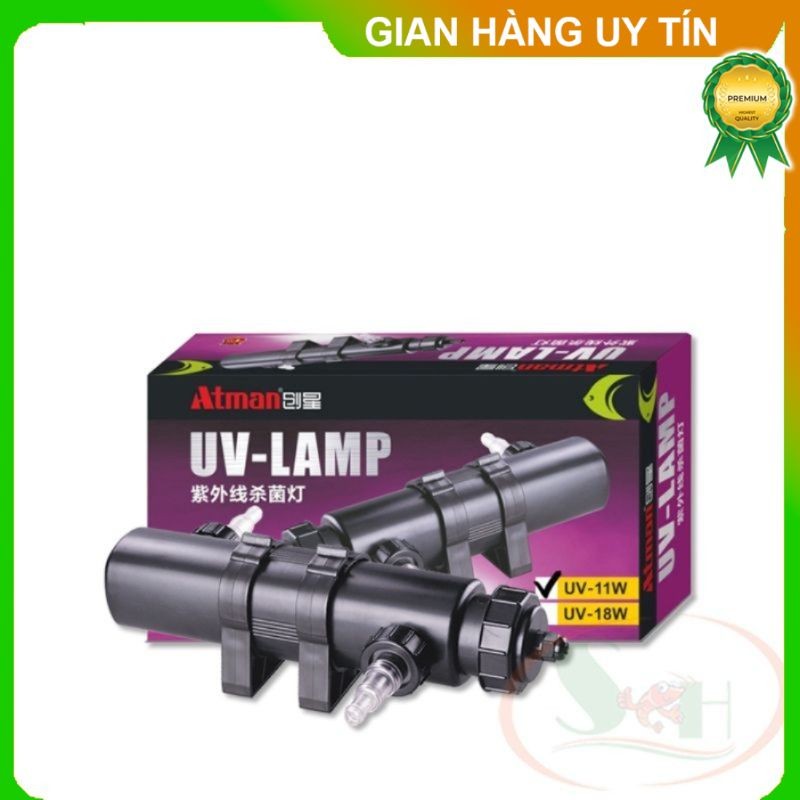 Atman UV Lamp 5W, 9W UV-Lamp ฆ่าสาหร่ายที่เป็นอันตรายและแบคทีเรียในถังกุ้ง store2