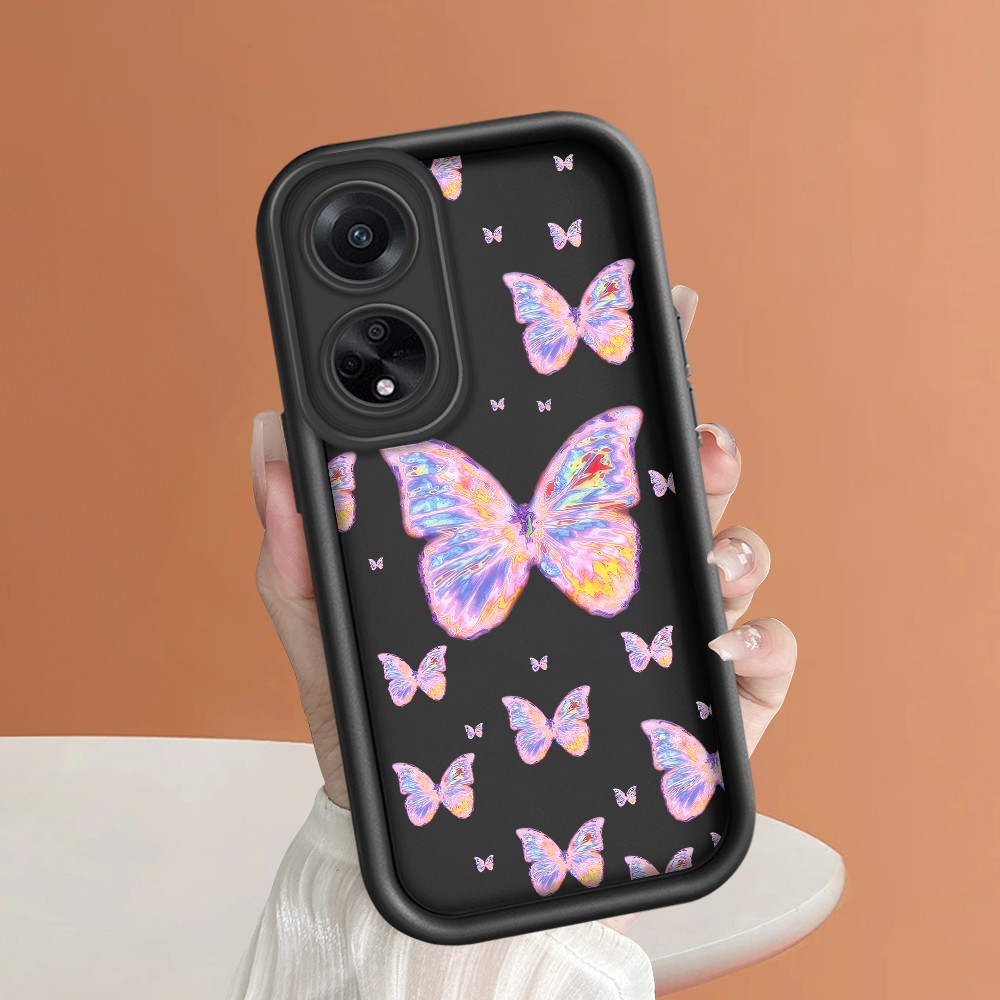 LOKAL OPPO A98 F23 A1 5G สําหรับหุ้นท้องถิ่น Softcase HP เคสโทรศัพท์ปลอกนุ่ม Sofcase Cassing Kupu Ke