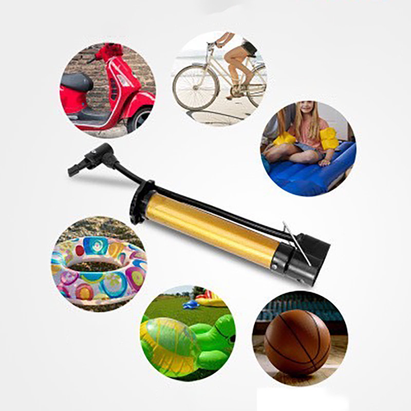 JIE HOME ที่สูบลม อเนกประสงค์ 20/30 ซม. ที่สูบลมจักรยาน มอเตอร์ไซต์ ลูกบอล กระบอกสูบลม ที่สูบลมพกพา Air Pump - รูปที่ 3