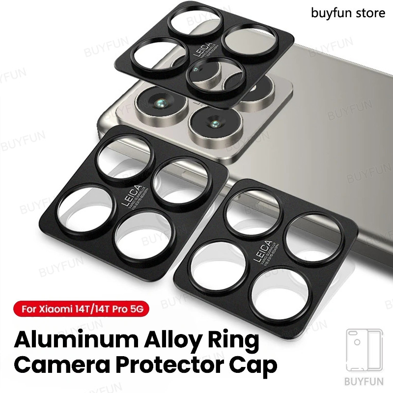 Back Camera Lens Protector Cover For Xiaomi Mi 14T Pro Mi14t Mi14 T 14 Rear Lens Matel Ring Glass Film