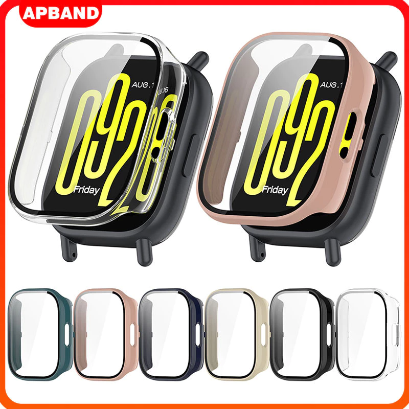 กระจกนิรภัย PC Protection Shell สำหรับ Redmi Watch 5 Active, รอบทิศทาง 9H Hard PC Protection Shell Mi Watch 5 Lite
