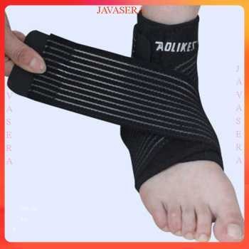 AOLIKES Ankle Support Sport Fitness Protection - สีดํา - D2HR03BK