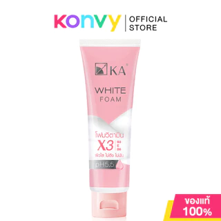 KA Foam เคเอ โฟมล้างหน้า 100g (White/White Magic Whip)