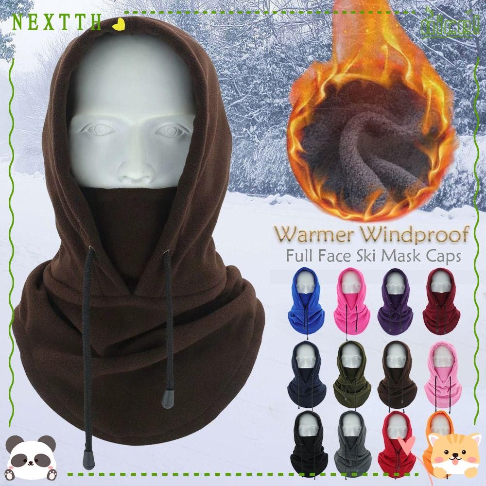 Nextth หมวกฤดูหนาว, Full Face Windproof Balaclava,แฟชั่นPolarขนแกะฤดูหนาวอุ่นBeaniesผู้หญิงMan