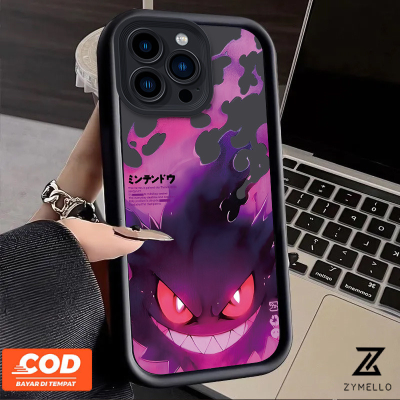 Case สำหรับ Samsung A35 A55 A05 A15 A12 A54 A03 A04 A13 A14 A23 A24 A32 A34 s23ultra A53 A51 A73 s21fe s23fe One Piece Red Eye gengar กันกระแทกเคสโทรศัพท์ TPU