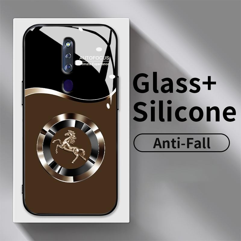 ปลอก Hp สําหรับ Oppo F11 F5 F5 Youth F7 F9 F9 Pro F11 Pro F15 F17 Pro F19 Pro F19 F19s F1s F21 Pro 4