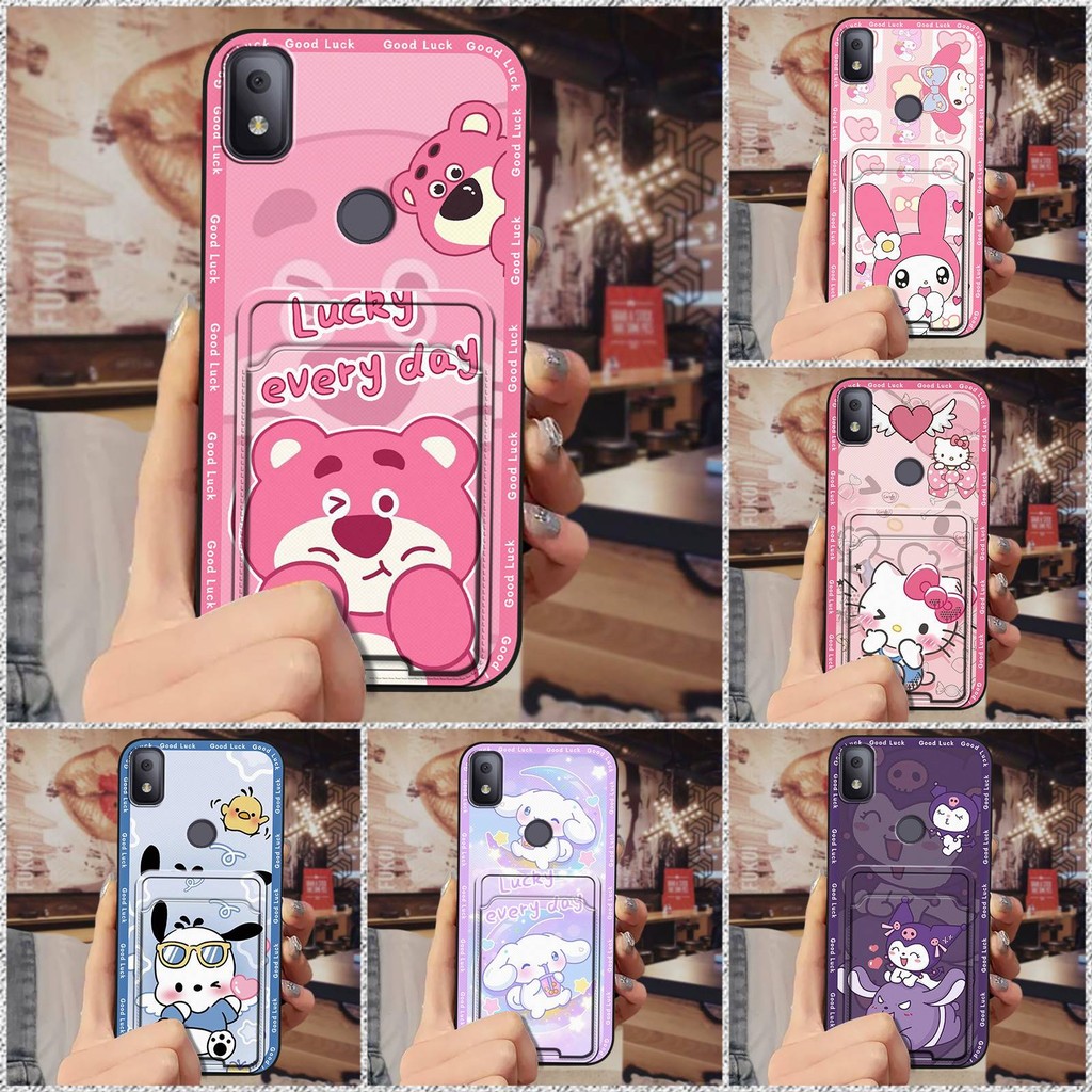 Dirt-proof ทนทานเคสโทรศัพท์สําหรับ TCL T-Mobile Revvl 4 TPU ป้องกันฝุ่นการ์ตูนซิลิโคนกันกระแทก Anti-