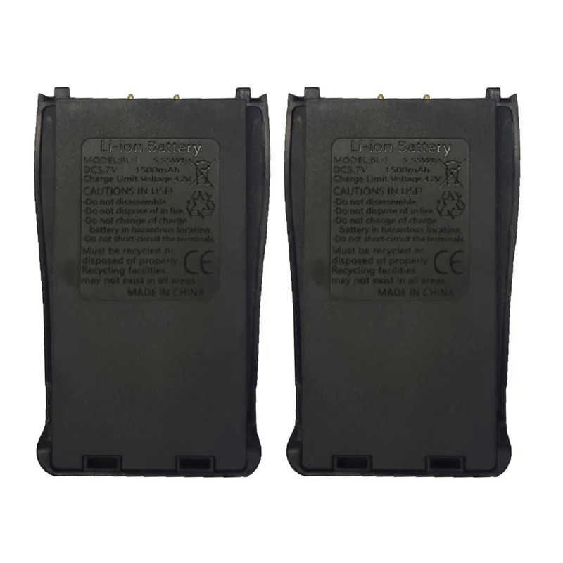 2PCS Baofeng 888S Replacement Battery 2800 mAh 3.7V for BF-777S BF-888S BF-666S RT21 RT24 BAOFENG 88